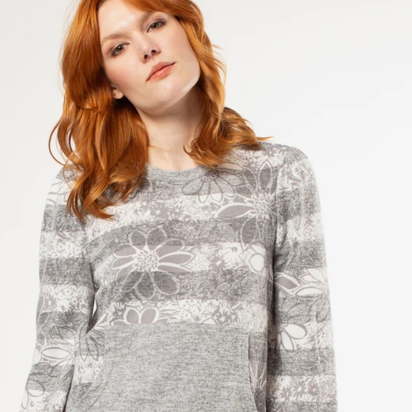 San francisco Grey Lounge top /Sweatshirt/New - Picture 3 of 6